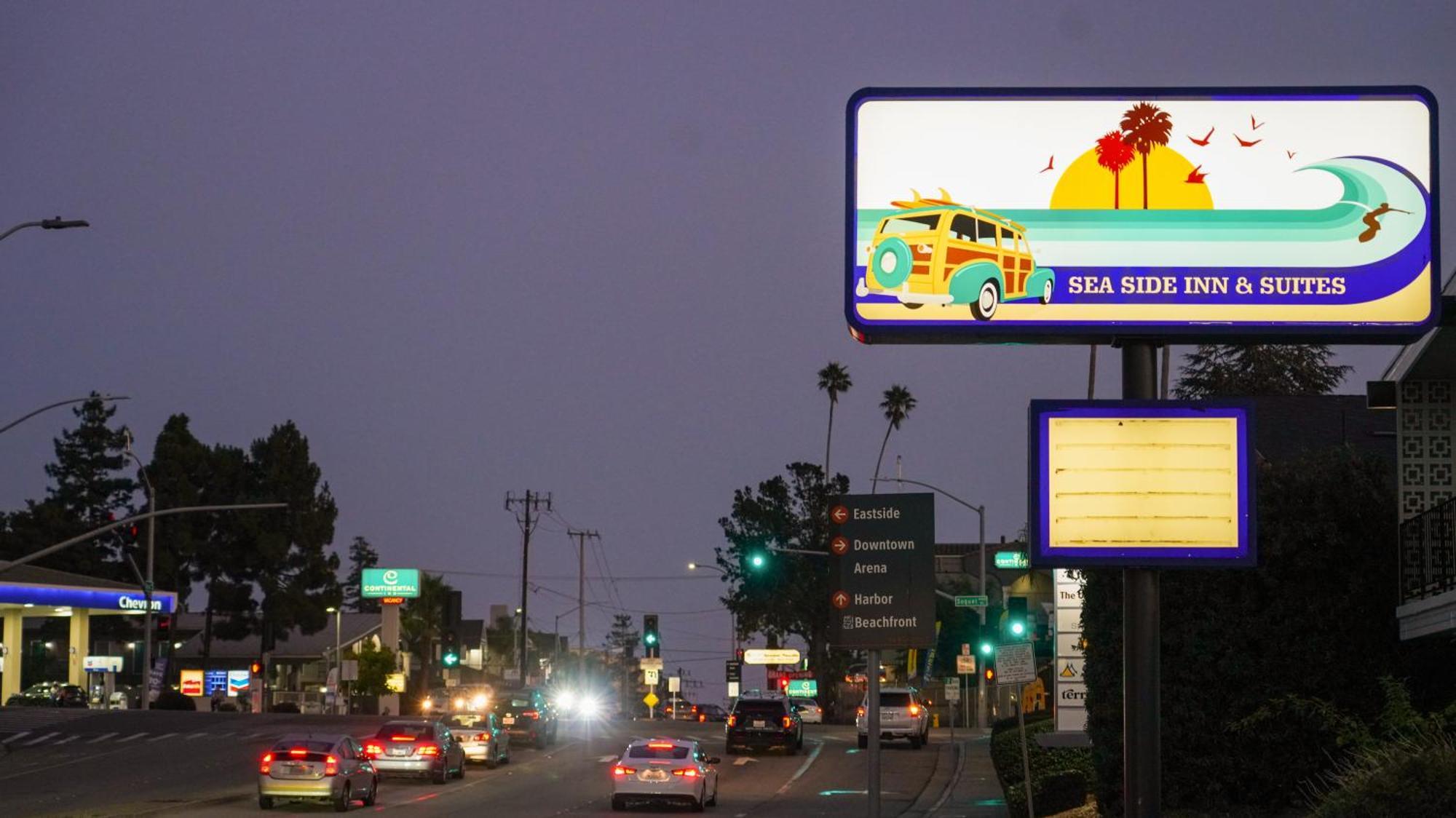 Seaside Inn & Suites Santa Cruz Exterior foto